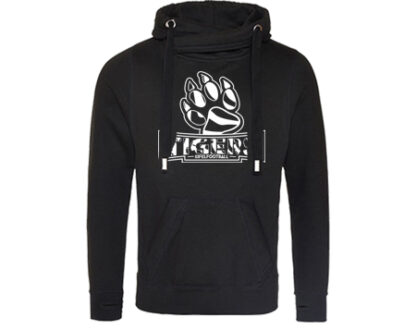 CROSS NECK HOODIE STAHLS