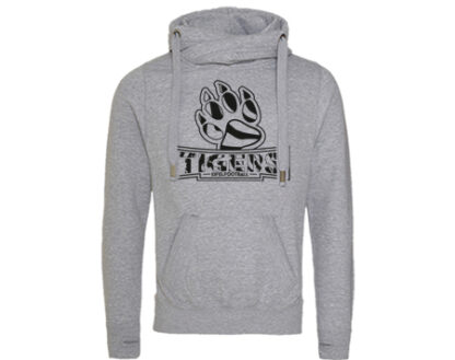 CROSS NECK HOODIE STAHLS – Bild 4